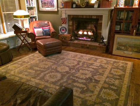 Example of a Store Rug Display