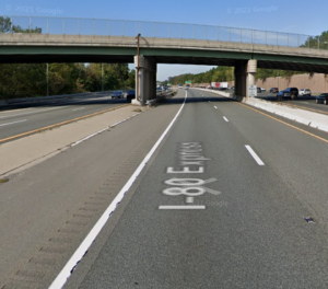 I-80 in Saddle Brook, New Jersey