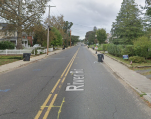 River Road in Fair Haven, New Jersey